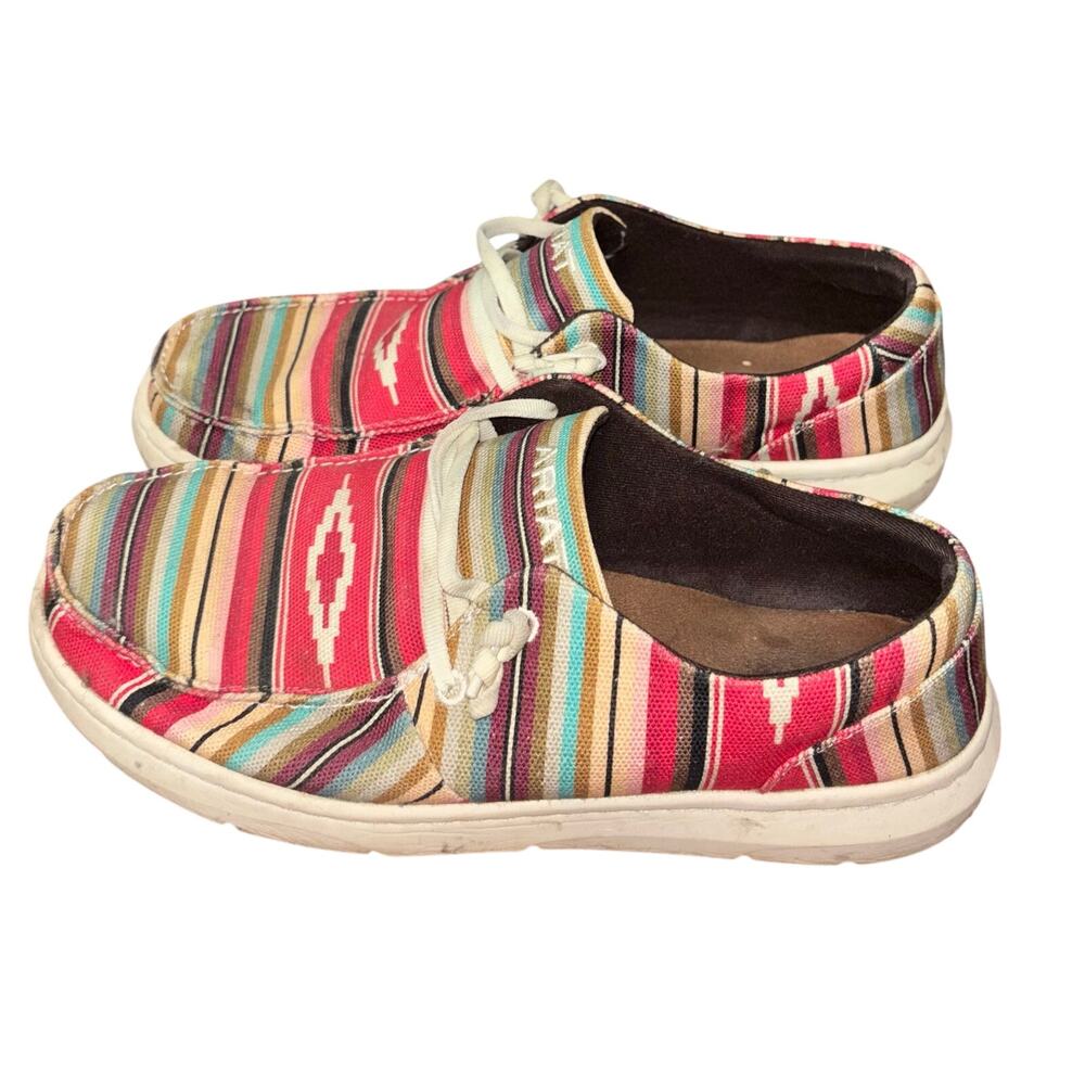 Ariat Women's Hilo slip-on shoes vibrant pastel serape (size 8B)